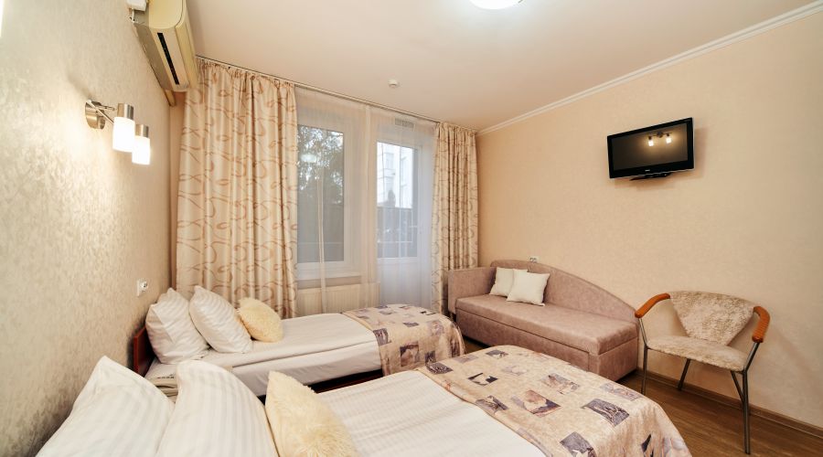 Стандартный 3-местный 1 комнатный