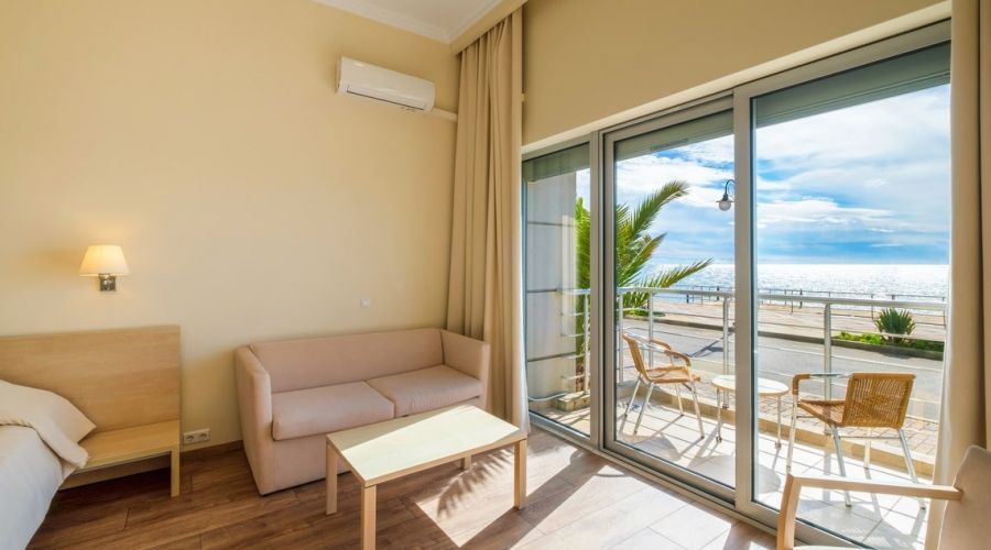 Стандартный 2-местный 1-комнатный вид на море 1 этаж