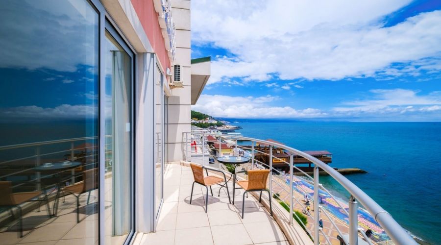 Люкс 2-местный 2-комнатный отель Морской