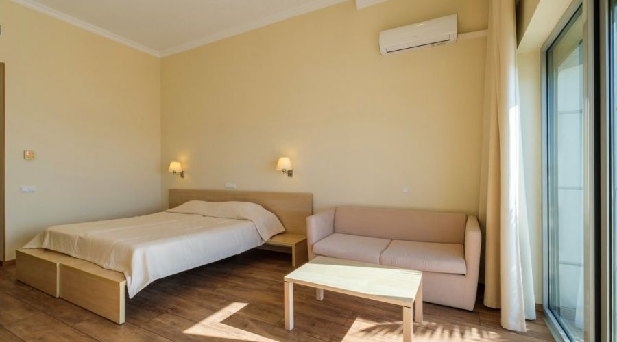 Стандартный 2-местный 1-комнатный вид на море 1 этаж