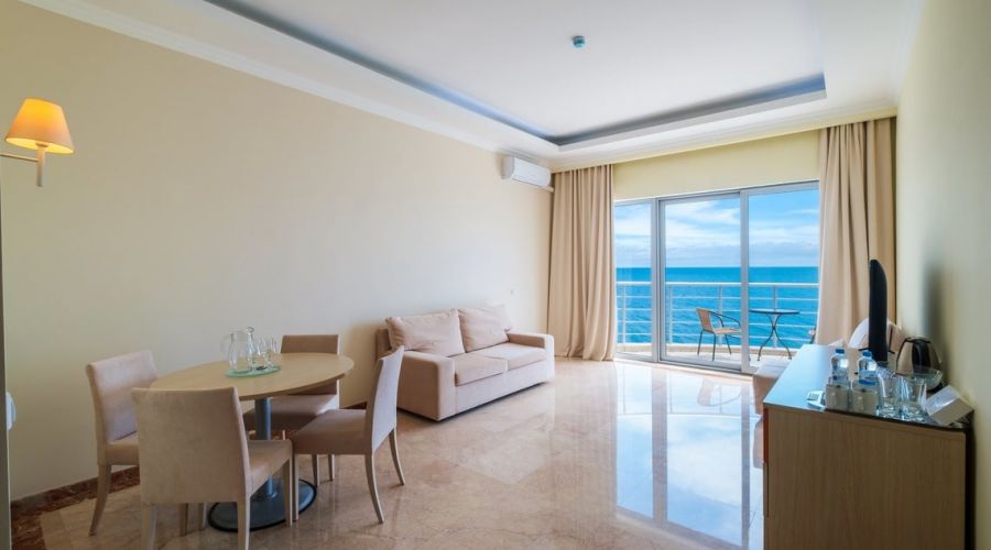 Люкс 2-местный 2-комнатный отель Морской