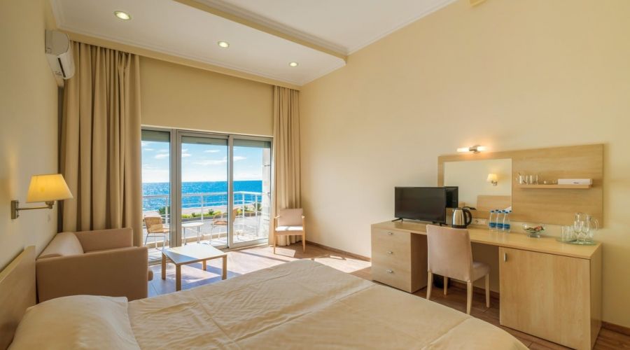 Стандартный 2-местный 1-комнатный вид на море 1 этаж