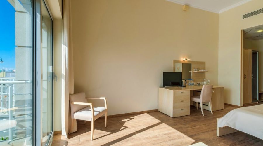 Стандартный 2-местный 1-комнатный вид на море 1 этаж