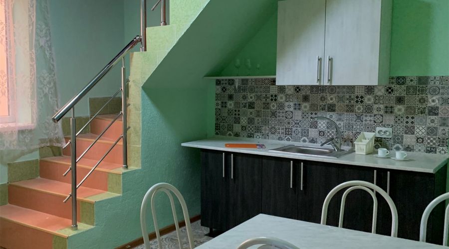 Семейный семейный 2х уровневый с кухней 