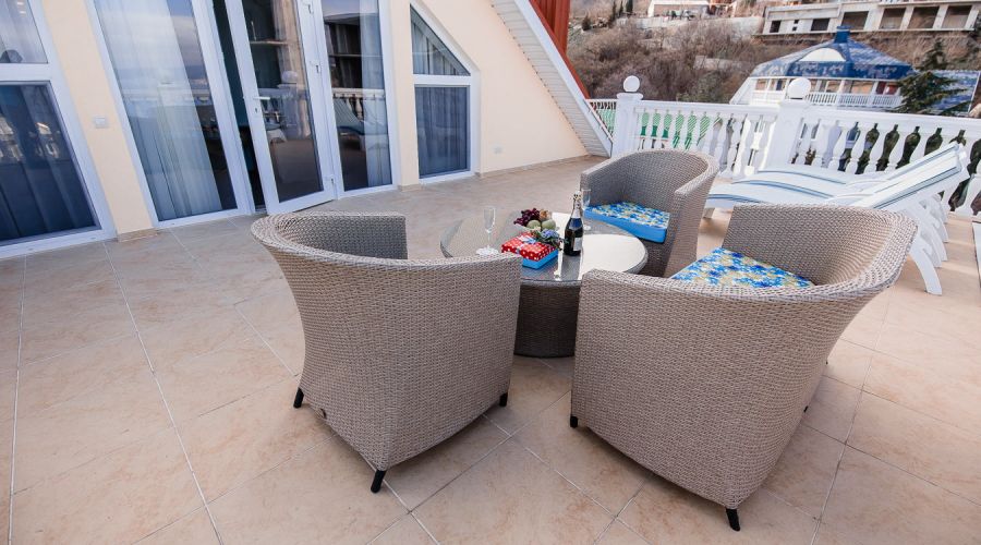 Люкс Терраса 2-местный 2-комнатный