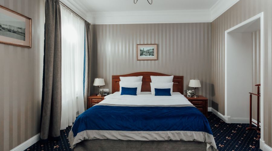 Де Люкс 2-местный с джакузи и видом на город