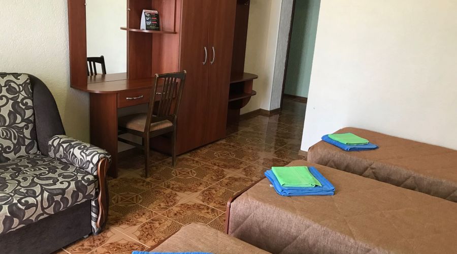 Стандартный 3-местный 1-комнатный