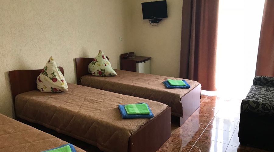 Стандартный 3-местный 1-комнатный