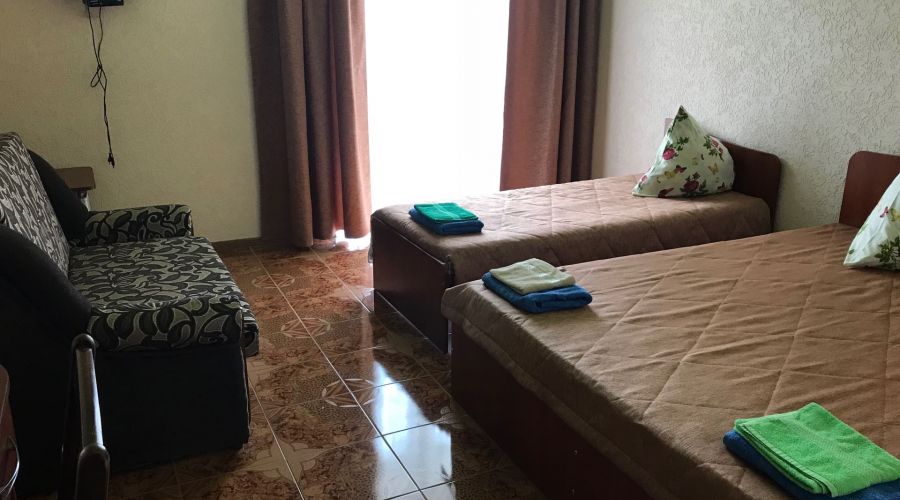 Стандартный 3-местный 1-комнатный