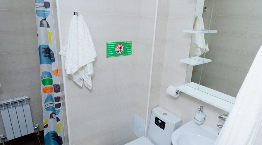 Люкс Люкс 2-комнатный 40 кв.м с большой кроватью и диваном в корпусе Е