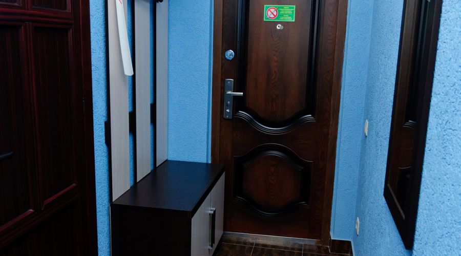 Люкс Люкс 30 кв. м  с большой кроватью и диваном в корпус Е