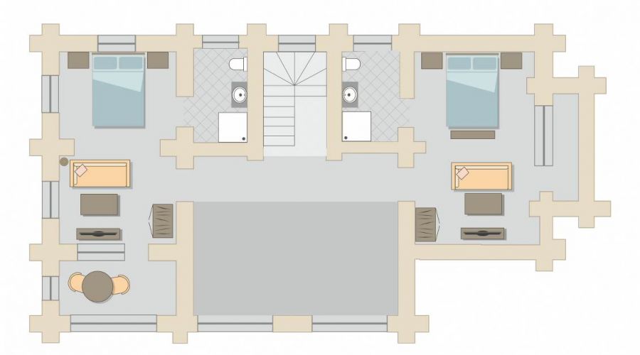 Шале Royal chalet Люкс 2-местный 3 комнатный