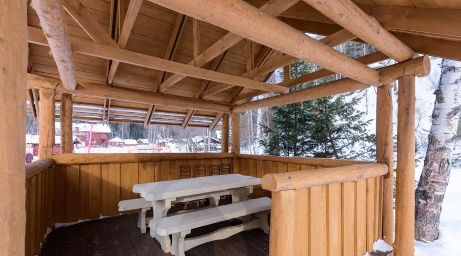 Дом Дом у горы Заимка 1