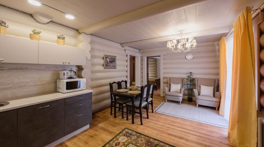 Апартаменты 2-комнатный 2-этажный "Коттедж Прибрежный" № 1,2  Заимка 1