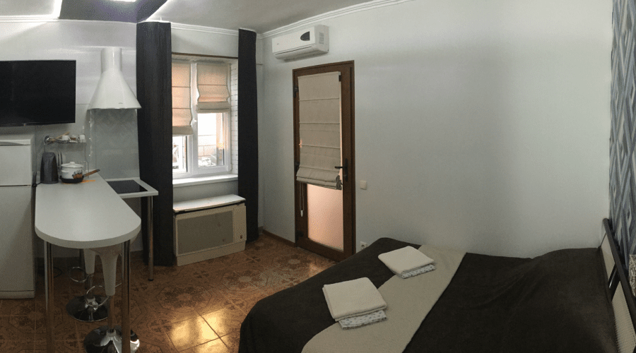 Делюкс 2-местный 1-комнатный с кухней