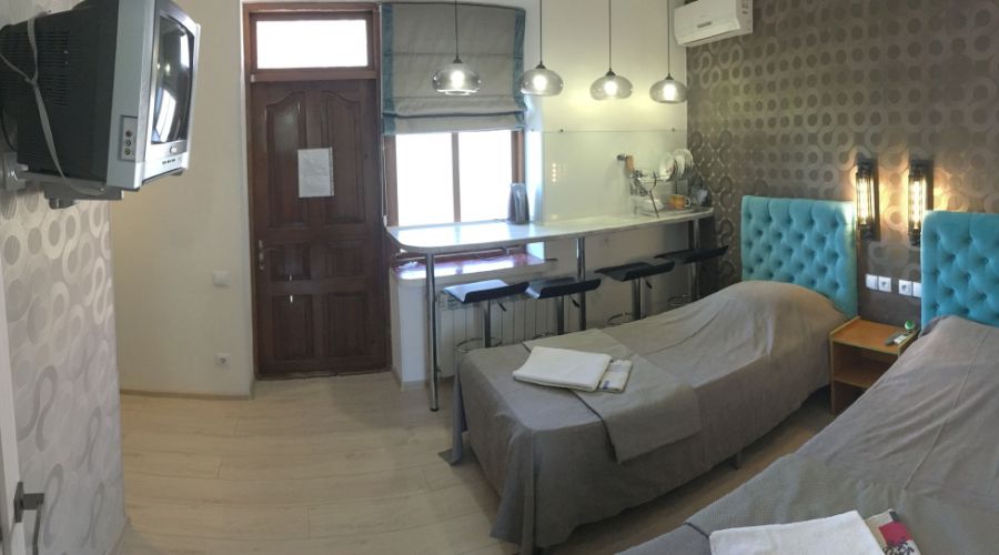 Делюкс 4-местный 2-комнатный с кухней