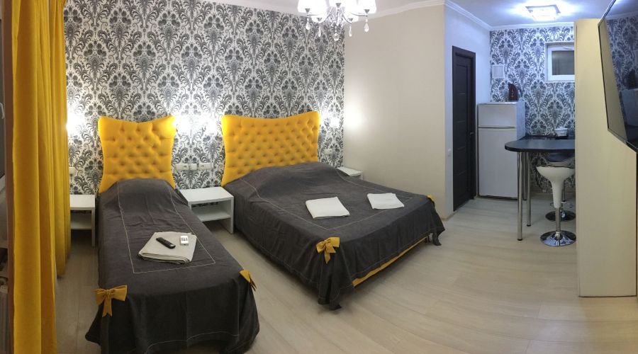 Делюкс 3-местный 1-комнатный с кухней