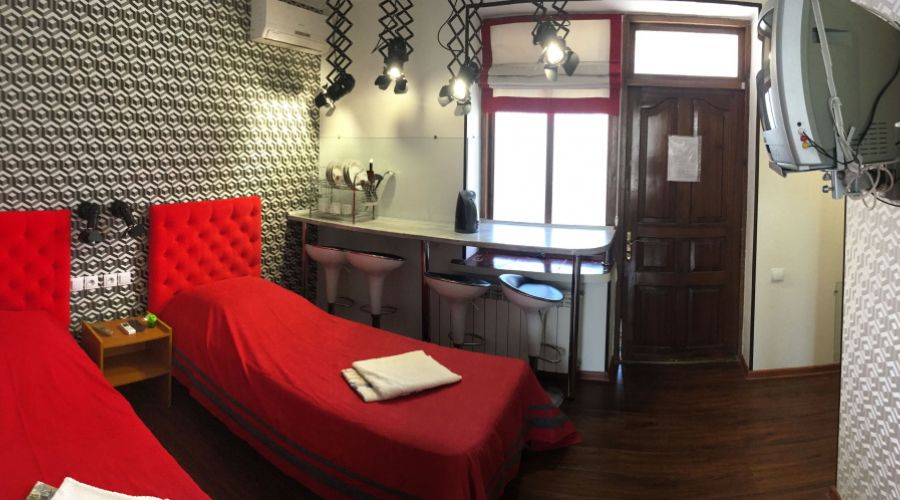 Делюкс 4-местный 2-комнатный с кухней