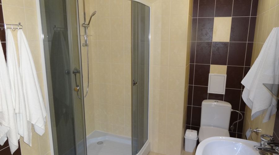 Делюкс 4-местный 1-комнатный с балконом и видом на море 