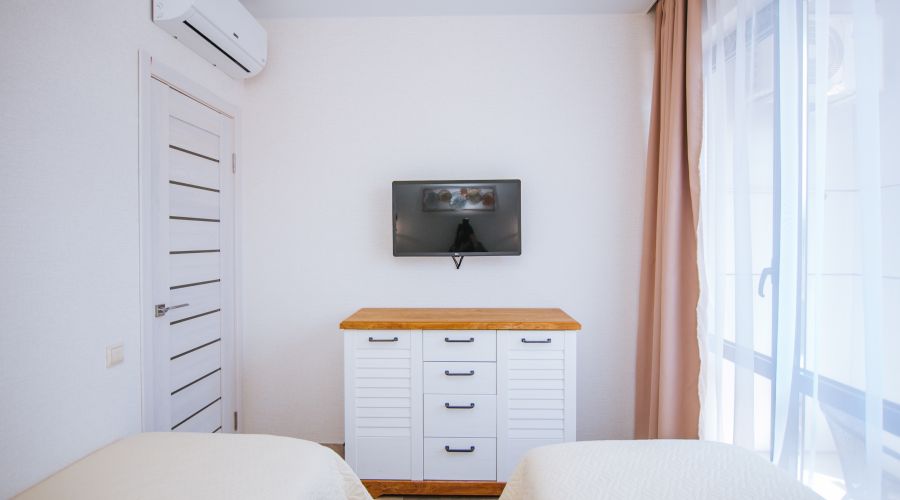 Апартаменты Апартаменты Люкс с 2-спальнями 3-комнатный