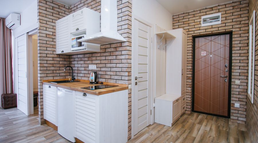 Апартаменты Апартаменты Люкс с 2-спальнями 3-комнатный