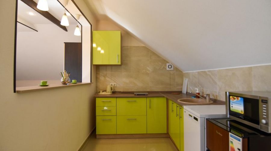 Апартаменты 3-местная  студия (мансарда)