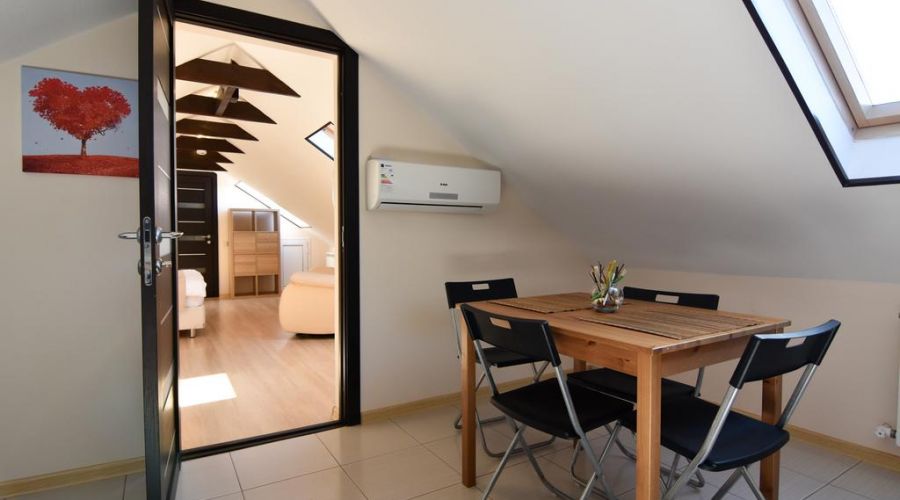 Апартаменты 3-местные  2-комн.с 1 спальней мансарда