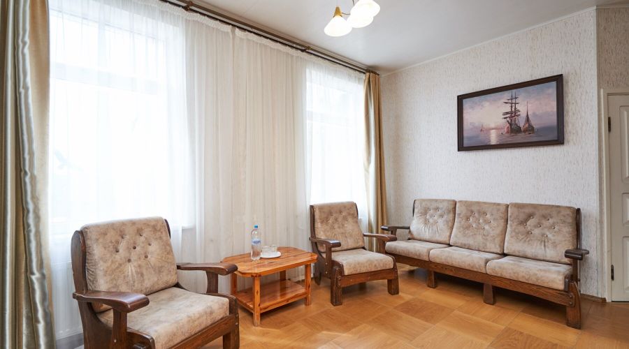 Апартаменты Форт 4-местные 3-комнатные