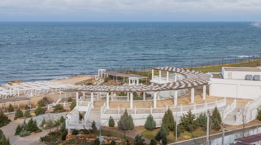 Апартаменты студио 2-местные 1-комнатные вид на море АкваDeluxe