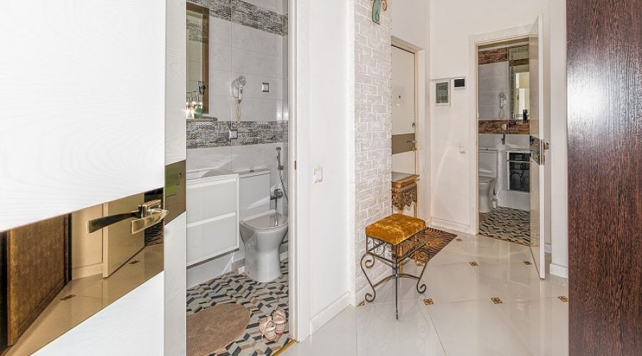 Апартаменты 3-х комнатные 2-местные 2-х уровневые апартаменты V вид на море Аква Deluxe