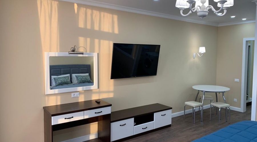 Апартаменты студио 2-местные 1-комнатные 1 линия вид на море АкваDeluxe