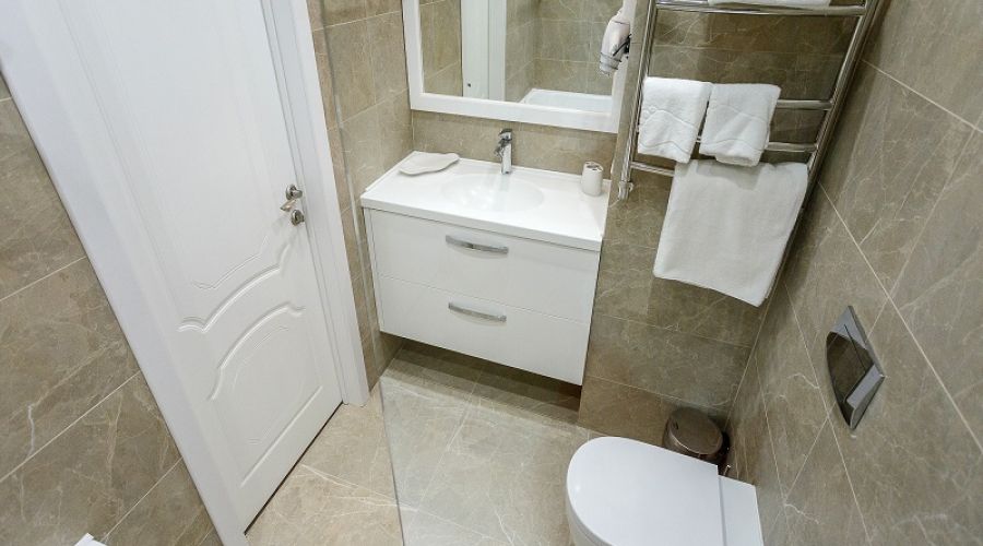 Апартаменты студио 2-местные 1-комнатные 1 линия вид на море АкваDeluxe