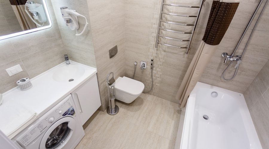 Апартаменты студио 2-местные 1-комнатные V вид на море 1 линия Аква Deluxe