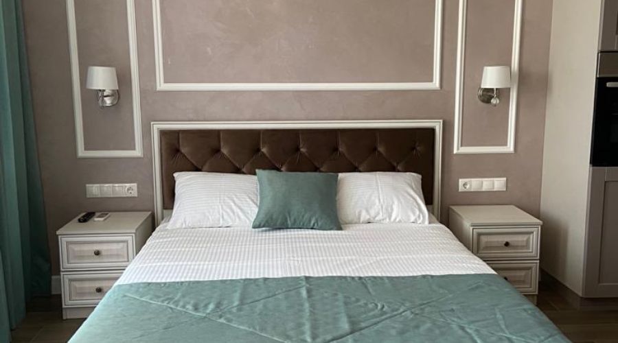 Апартаменты студио 2-местные 1-комнатные V вид на город АкваDeLuxe