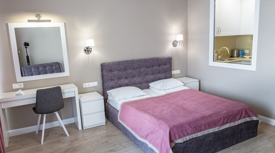 Апартаменты студио 2-местные вид на бассейн Аква Deluxe