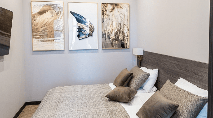 Апартаменты 2-комнатные 2-местные вид на море Аквамарин