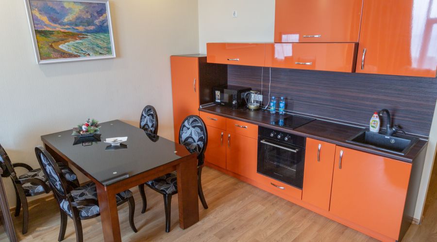 Апартаменты студио 2-местные 1-комнатные вид на море Аквамарин