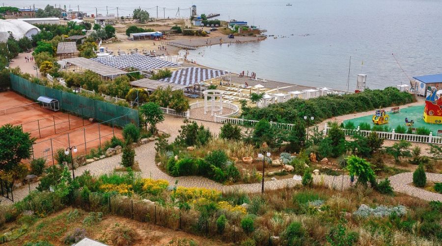 Апартаменты студио 2-местные 1-комнатные 1 линия вид на море АкваDeluxe