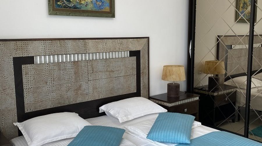 Апартаменты 3-х комнатные 2-местные 2-х уровневые апартаменты V вид на море Аква Deluxe