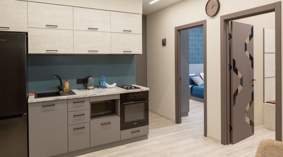 Апартаменты 2-комнатные 2-местные V вид на море Аква Deluxe