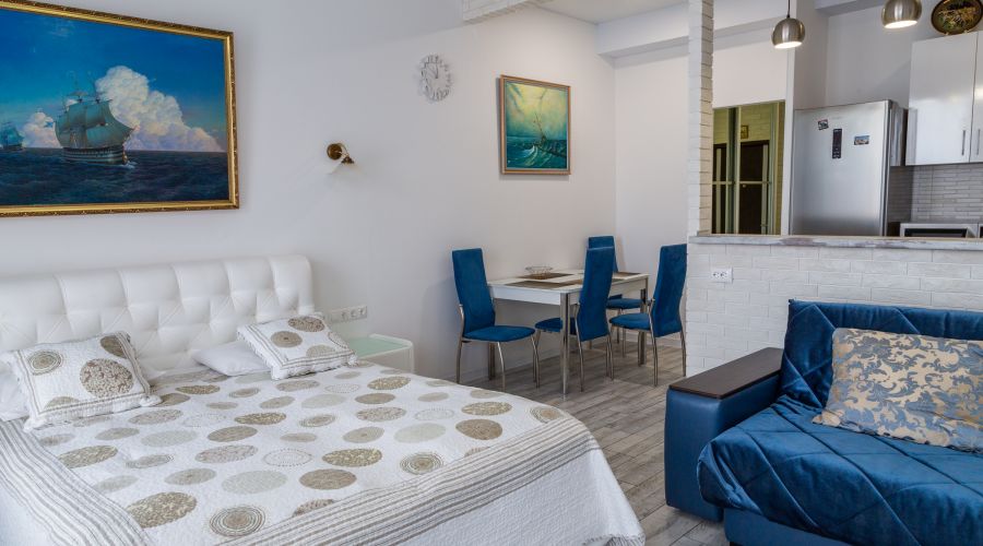 Апартаменты студио 2-местные вид на бассейн Аква Deluxe