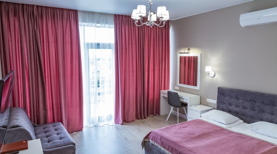 Апартаменты студио 2-местные вид на бассейн Аква Deluxe