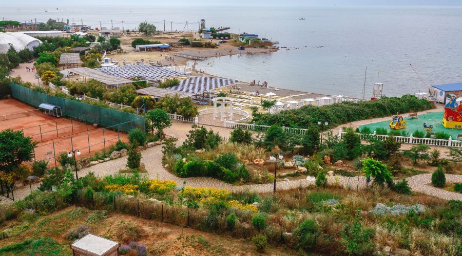 Апартаменты студио 2-местные 1-комнатные 1 линия вид на море АкваDeluxe