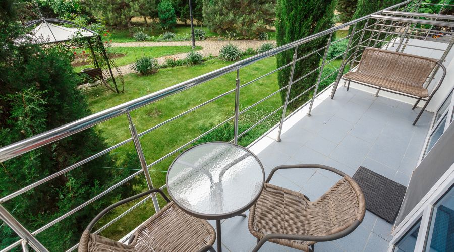 Апартаменты студио 2-местные 1-комнатные1 этаж Аквамарин