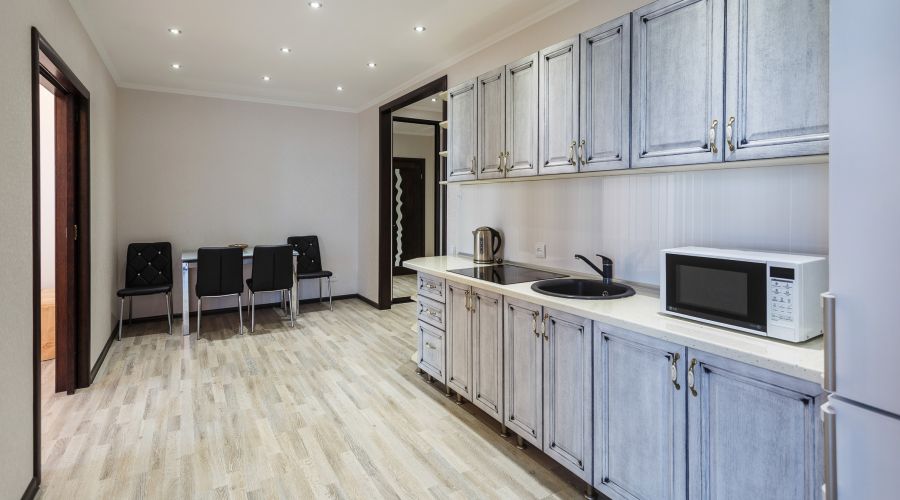 Апартаменты 2-местные 2-комнатные вид на город Аквамарин