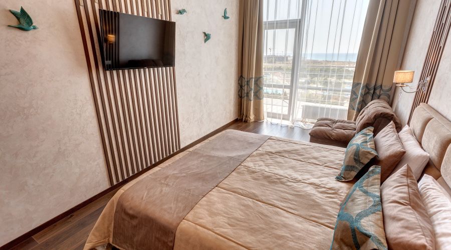 Апартаменты 2-местные 2-комнатные вид на море АкваDeluxe