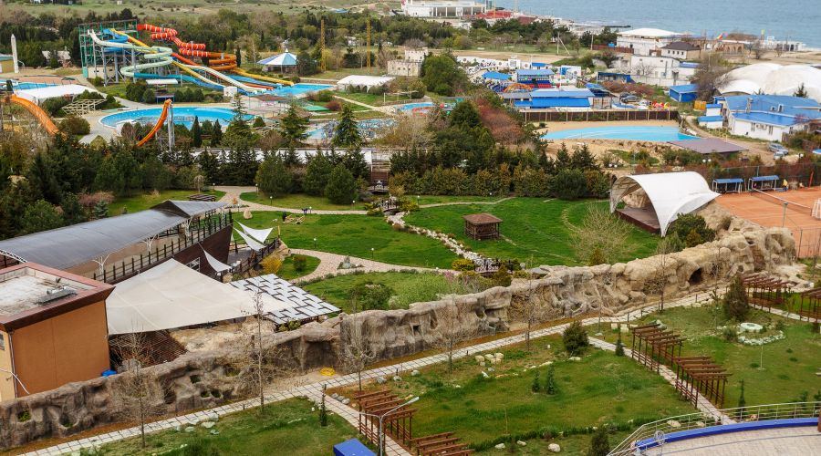 Апартаменты студио 2-местные 1-комнатные вид на море АкваDeluxe