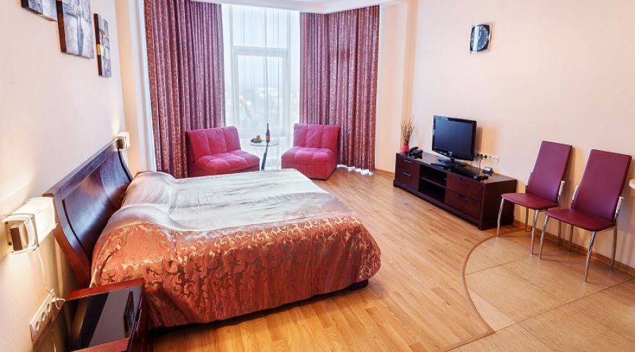 Апартаменты студио 2-местные 1-комнатные V вид на море Аквамарин