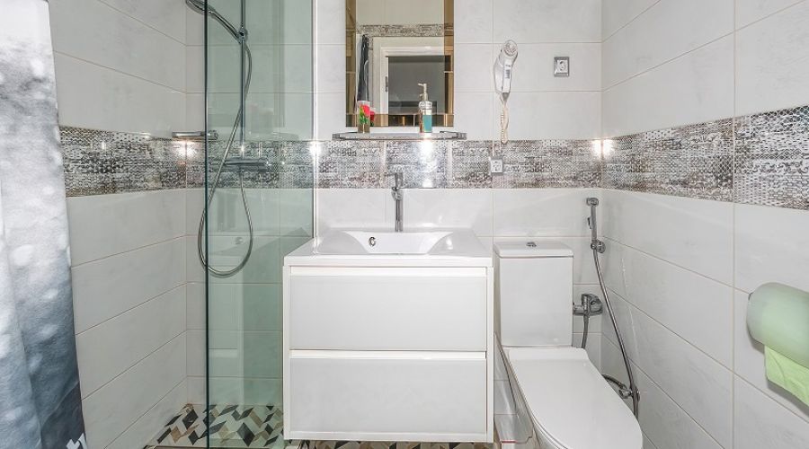 Апартаменты 3-х комнатные 2-местные 2-х уровневые апартаменты V вид на море Аква Deluxe