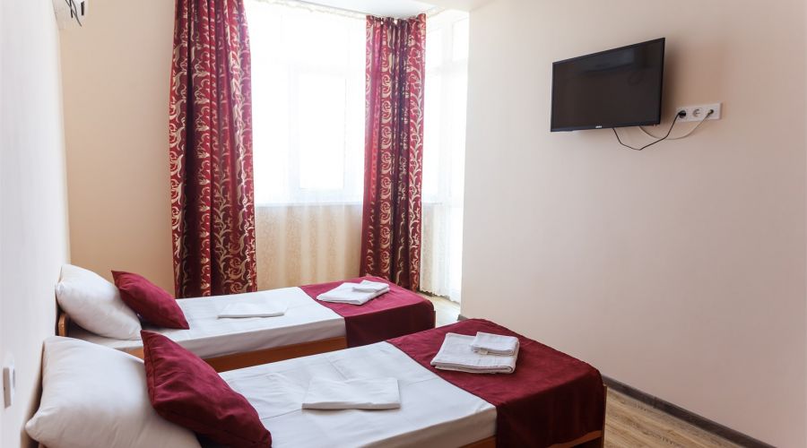 Стандартный 4-местный 2 комнатный